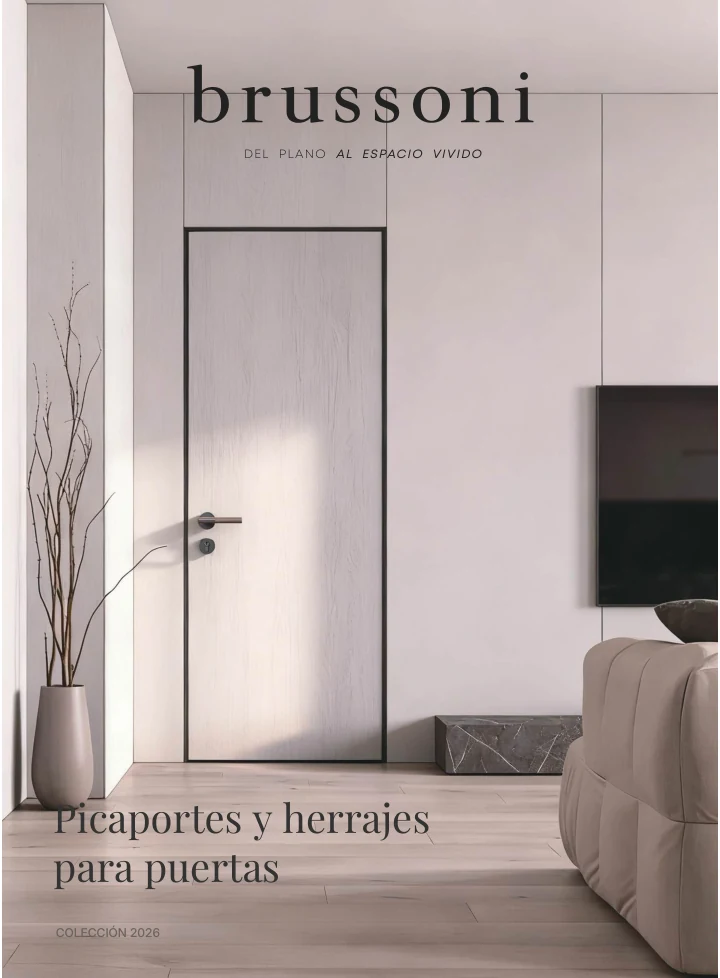 Portada del catálogo Picaportes y herrajes para puertas