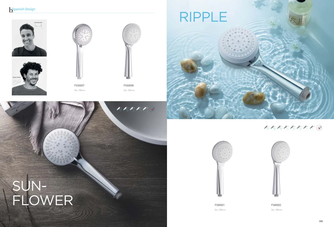 Griferías, duchas y accesorios, página 66
