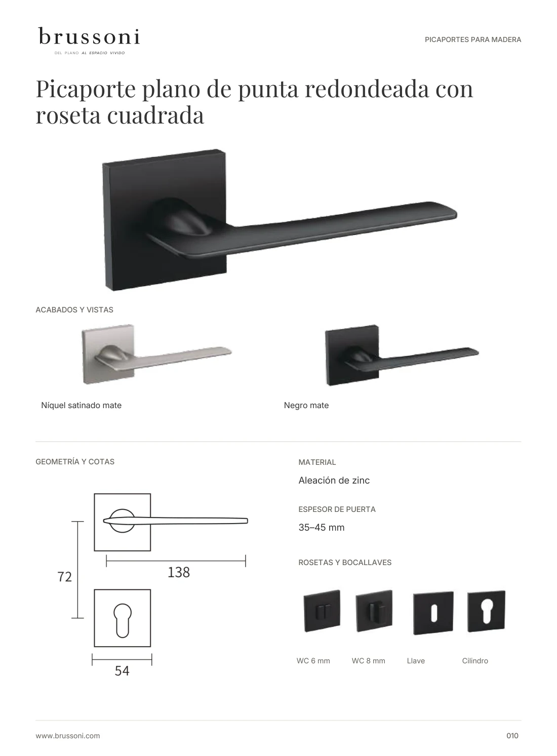 Picaportes y herrajes para puertas, página 10